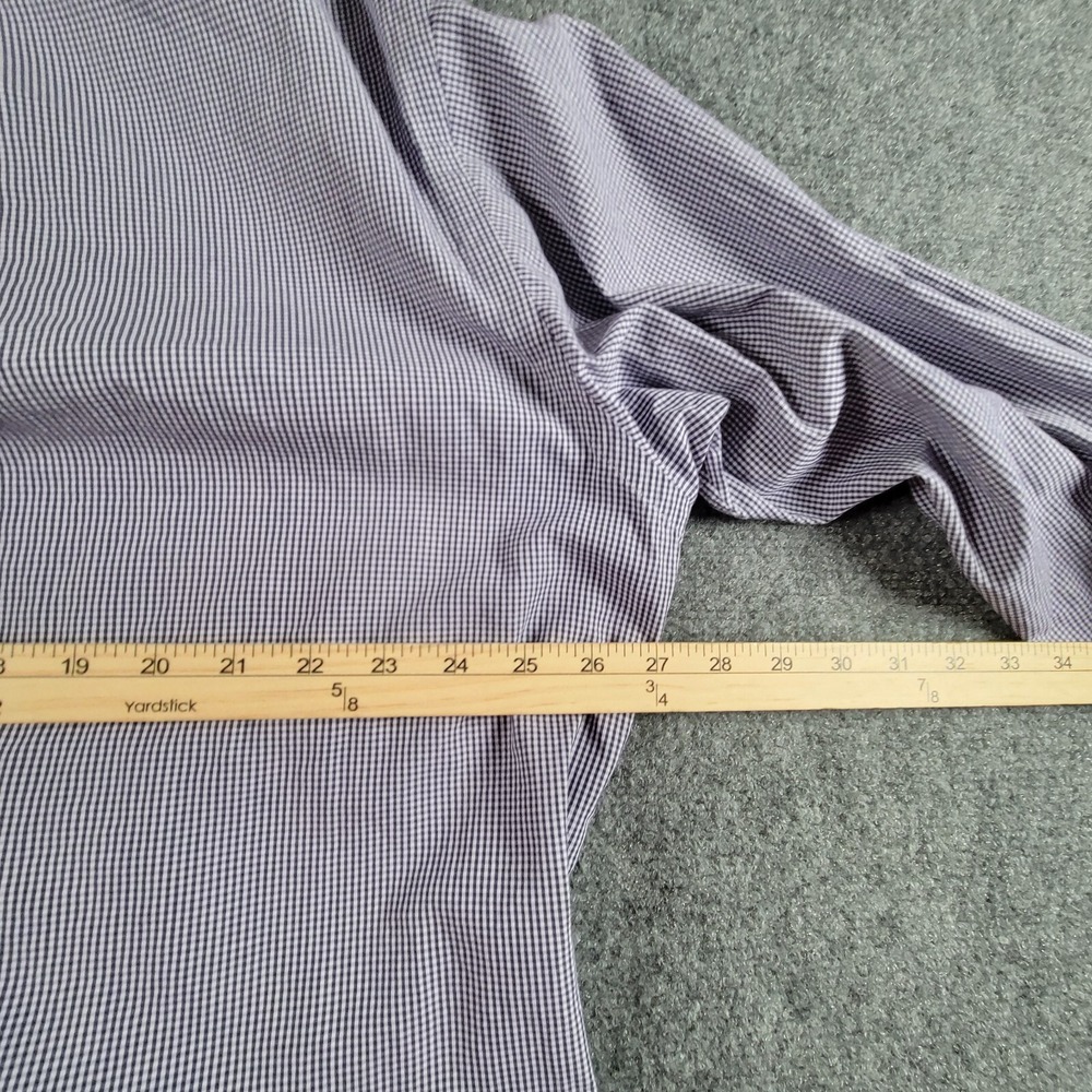 Ralph Lauren Shirt Men 17-36/37 Yarmouth Purple Check Button Down Pony Hong Kong - Picture 6 of 9